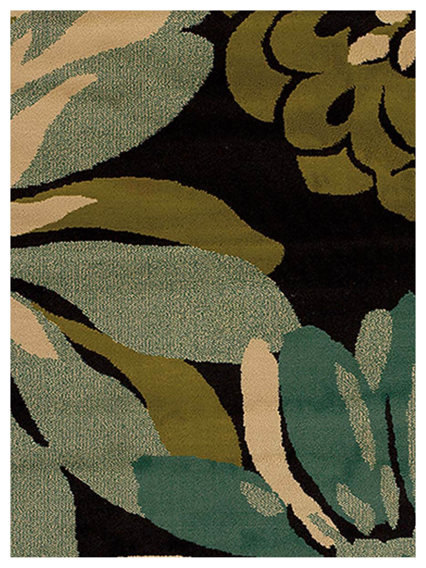 Oriental Weavers EMERSON 2819A Teal Ivory Casual Machinemade Rug