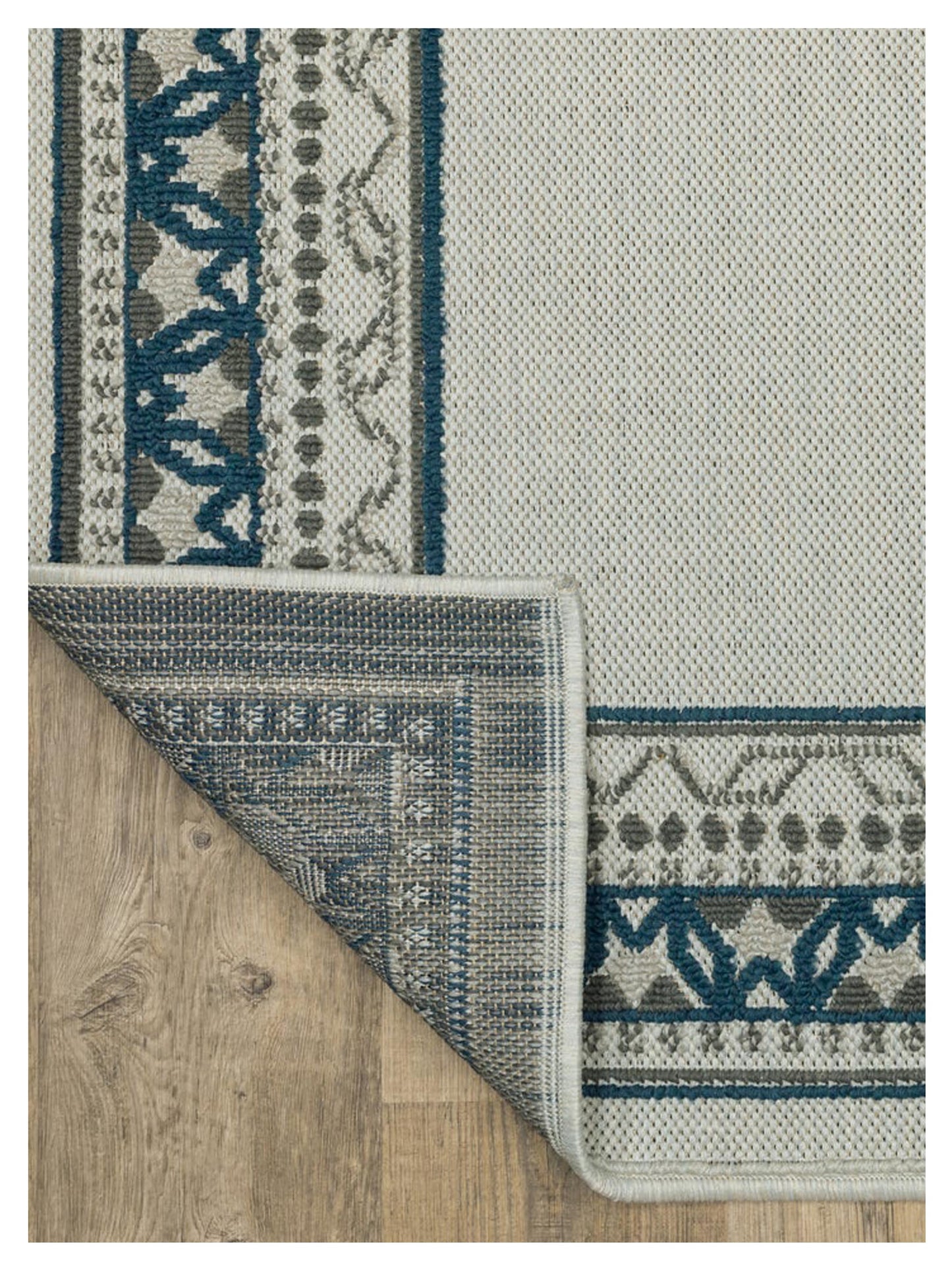 Oriental Weavers FIONA 8020W Beige Blue Traditional Machinemade Rug