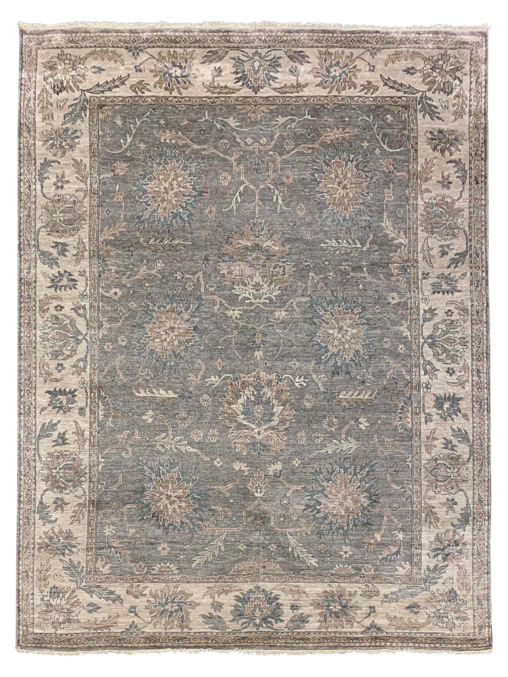 Artisan Emma P-4N Lt.Grey Traditional Knotted Rug