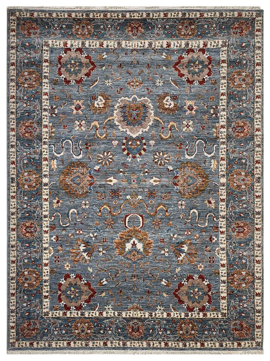 Artisan Agra Modern PAS-150 Grey Traditional Knotted Rug