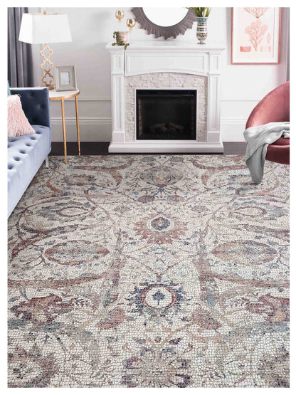 Artisan Stana  Beige  Traditional Machinemade Rug