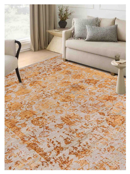 Limited Parkes PA-551 Orange Transitional Knotted Rug