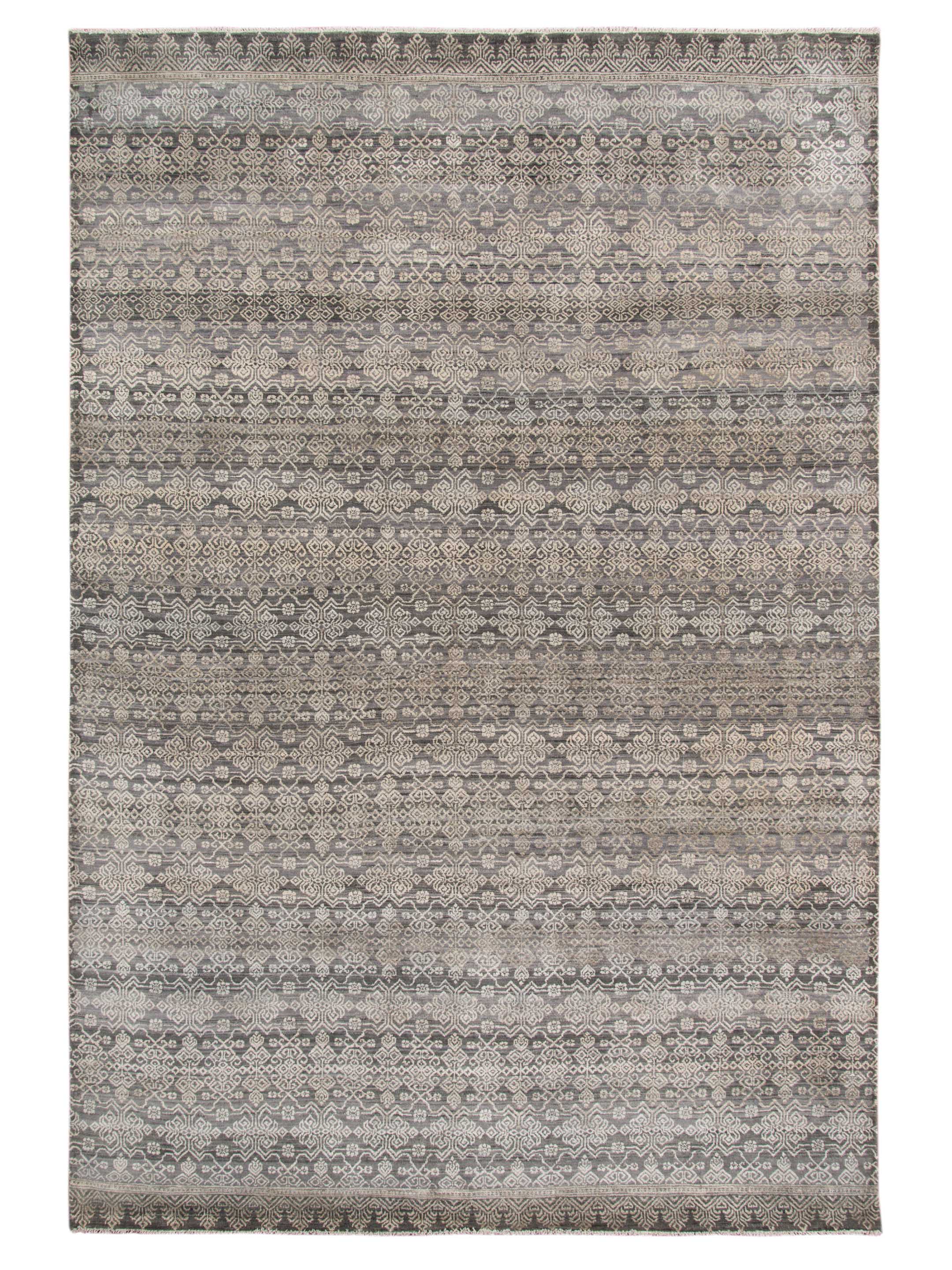Limited PARKES PA-560 IRON Transitional Knotted Rug – Atlanta Designer Rugs