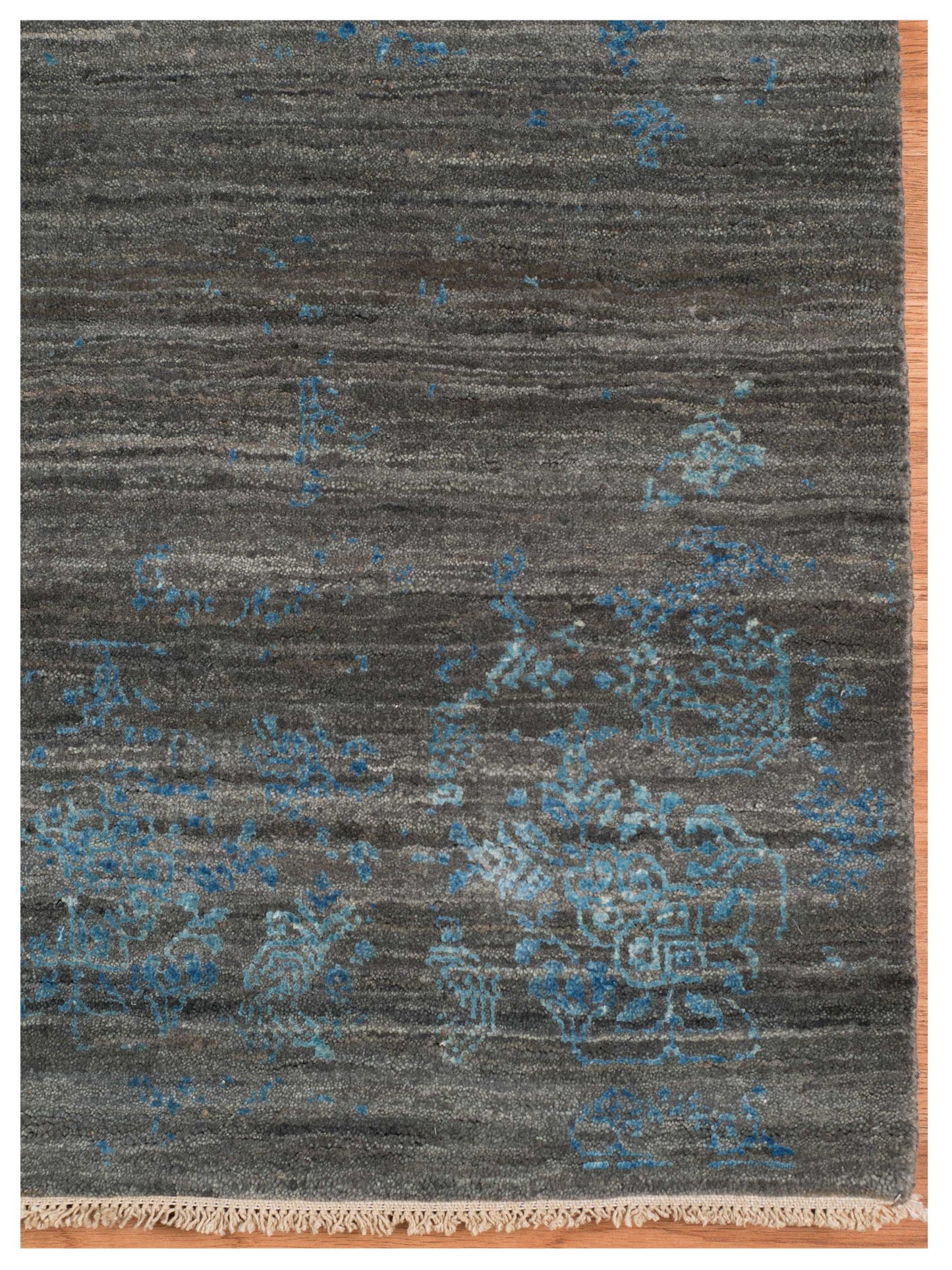 Limited PARKES PA-564 SLATE  Transitional Knotted Rug