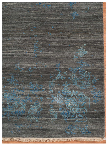 Limited PARKES PA - 564 SLATE Transitional Knotted Rug - Rugs - Limited - Atlanta Designer Rugs
