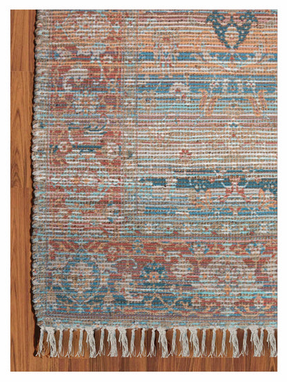 Limited PALMDALE PA - 354 BLUE RUST Kilim Woven Rug - Rugs - Limited - Atlanta Designer Rugs