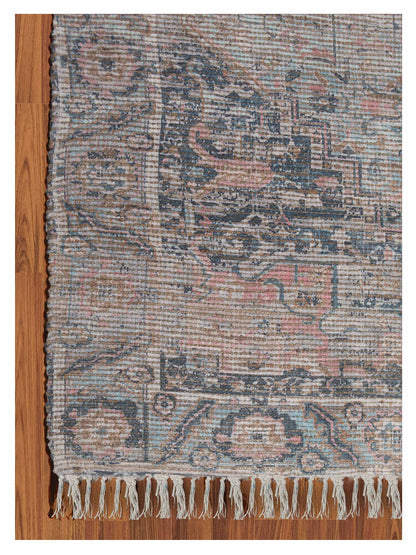 Limited PALMDALE PA - 355 LIGHT BLUE PINK Kilim Woven Rug - Rugs - Limited - Atlanta Designer Rugs