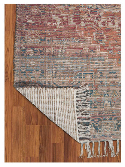 Limited PALMDALE PA - 355 LIGHT BLUE PINK Kilim Woven Rug - Rugs - Limited - Atlanta Designer Rugs
