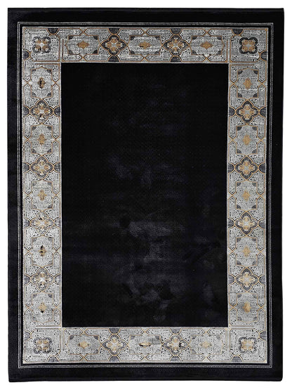 Artisan PROMOTION Black Silver Machinemade Rug - Rugs - Artisan - Atlanta Designer Rugs