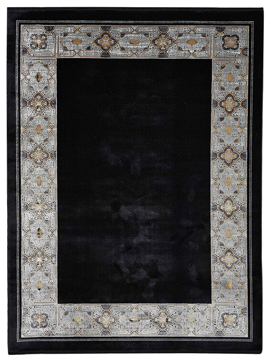 Artisan PROMOTION Black Silver Machinemade Rug - Rugs - Artisan - Atlanta Designer Rugs