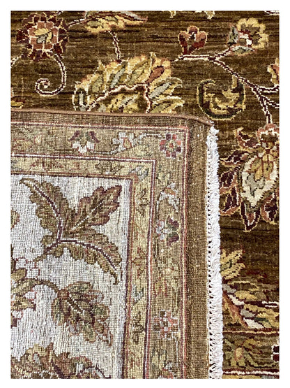 Limited Sophie PRT - 411 Brown Beige Traditional Knotted Rug - Rugs - Limited - Atlanta Designer Rugs