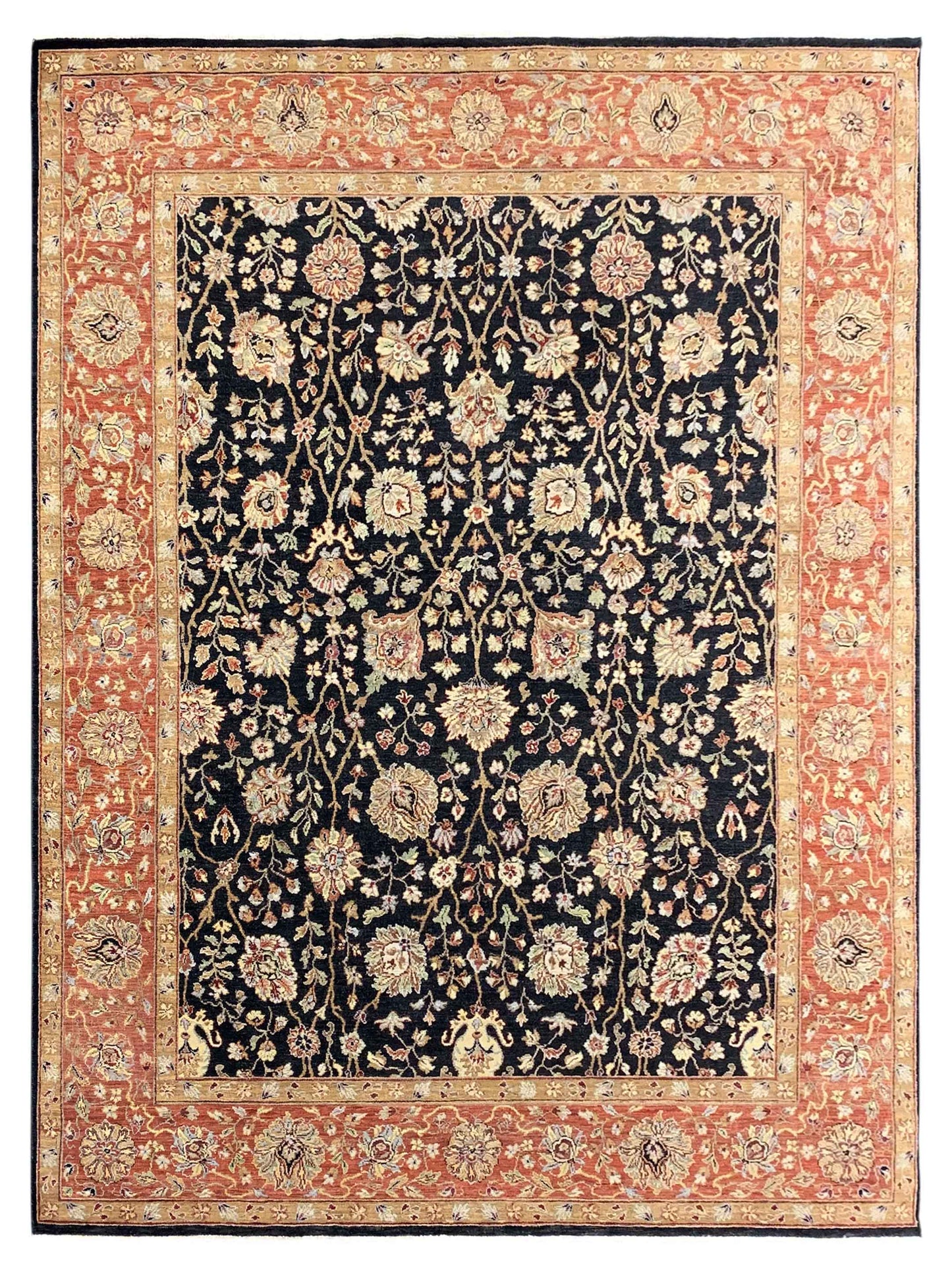 Limited Sophie PRT-8 Ebony Traditional Knotted Rug