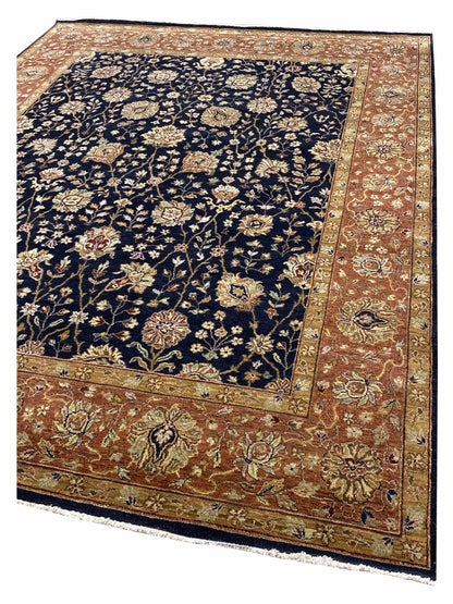 Limited Sophie PRT - 800 Ebony Rustic Red Traditional Knotted Rug - Rugs - Limited - Atlanta Designer Rugs