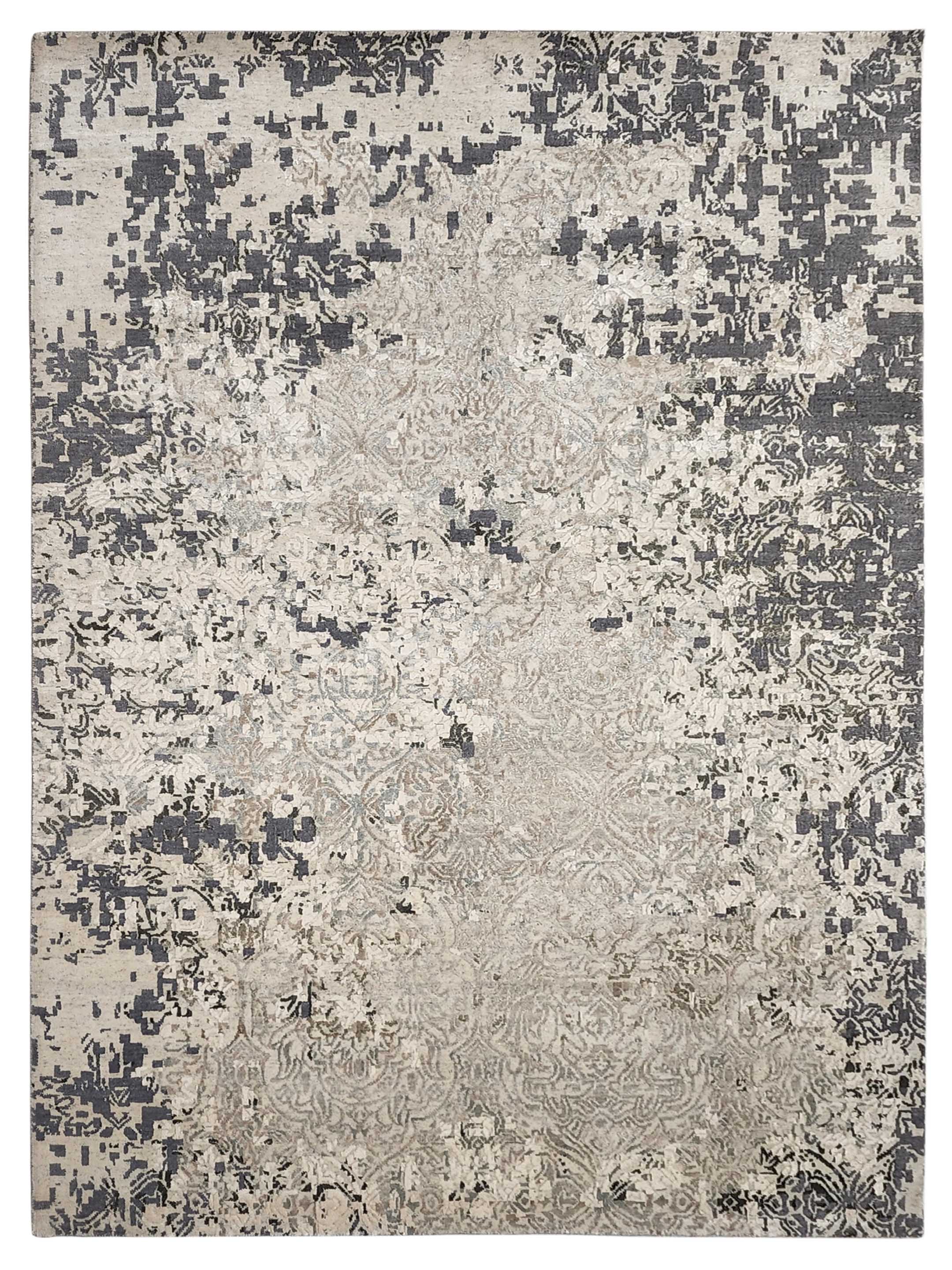 Stone Bloom Rug Artisan Bloom Natural Transitional Knotted Rug – Atlanta Designer Rugs