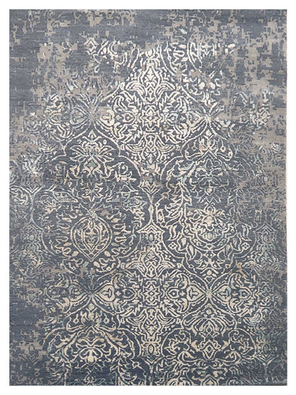 Artisan Bloom Sky Transitional Knotted Rug - Rugs - Artisan - Atlanta Designer Rugs