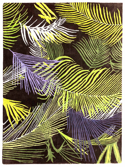 Artisan Tia Black Transitional Tufted Rug - Rugs - Artisan - Atlanta Designer Rugs