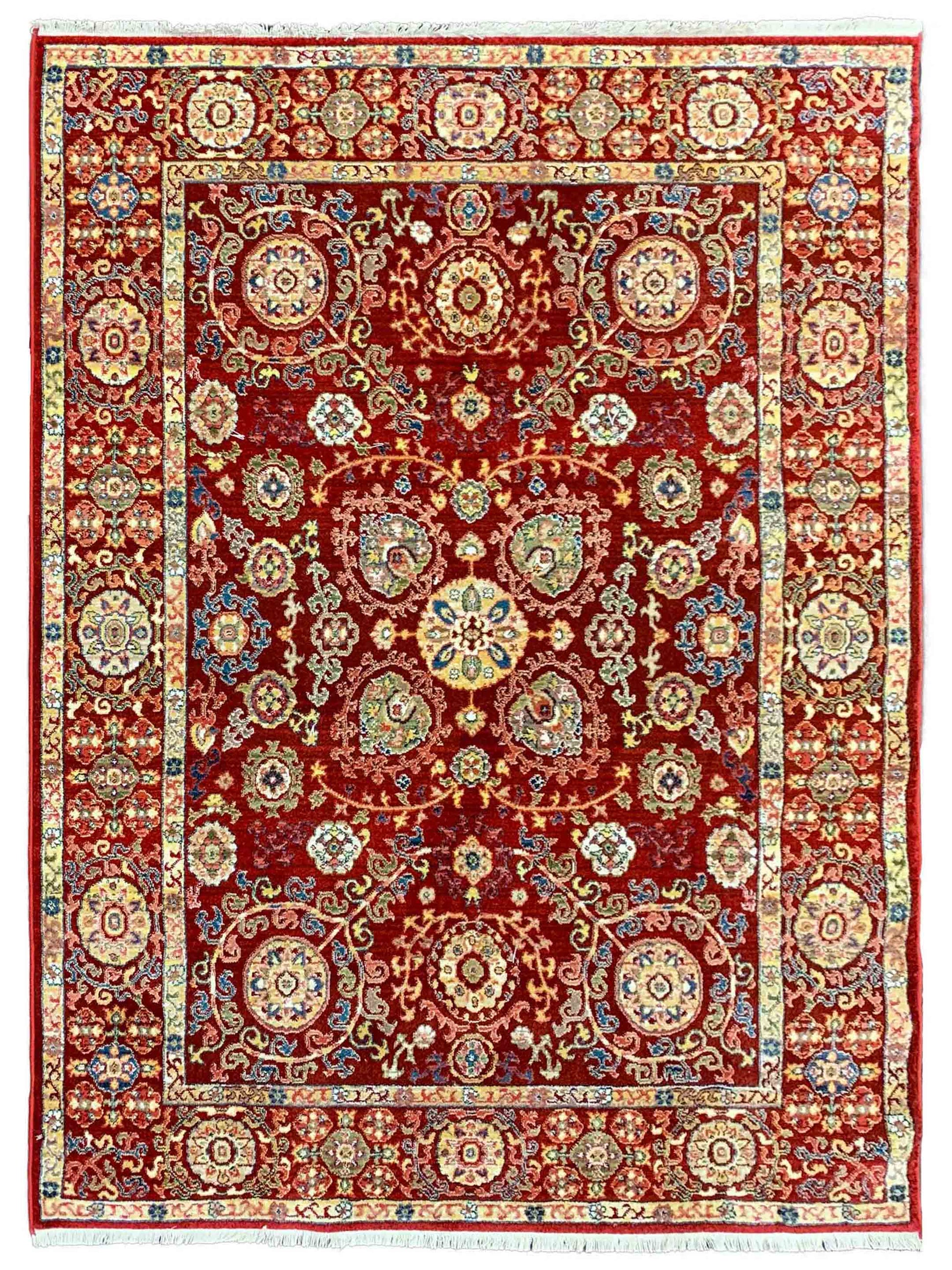 Artisan Beverly BR101 Red Traditional Machinemade Rug