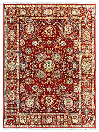 Artisan Rakkas Red Red Traditional Machinemade Rug - Rugs - Artisan - Atlanta Designer Rugs