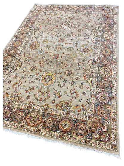 Artisan Rakkas Beige Brown Traditional Machinemade Rug - Rugs - Artisan - Atlanta Designer Rugs