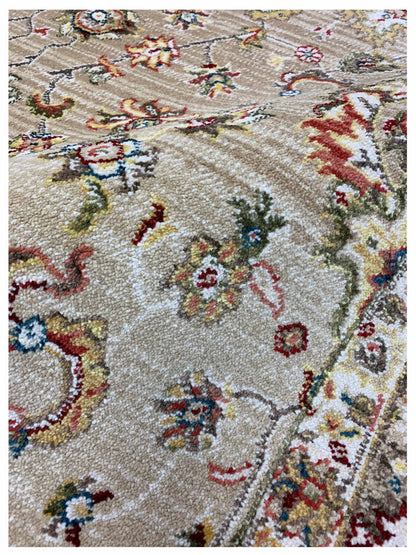 Artisan Rakkas Beige Brown Traditional Machinemade Rug - Rugs - Artisan - Atlanta Designer Rugs