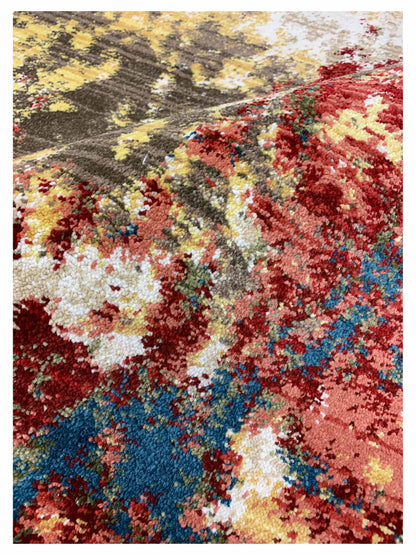 Artisan Rakkas Multi Multi Contemporary Machinemade Rug - Rugs - Artisan - Atlanta Designer Rugs