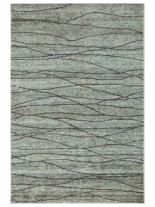 Limited REDCLIFFE RD-814 Sea Blue Transitional Woven Rug