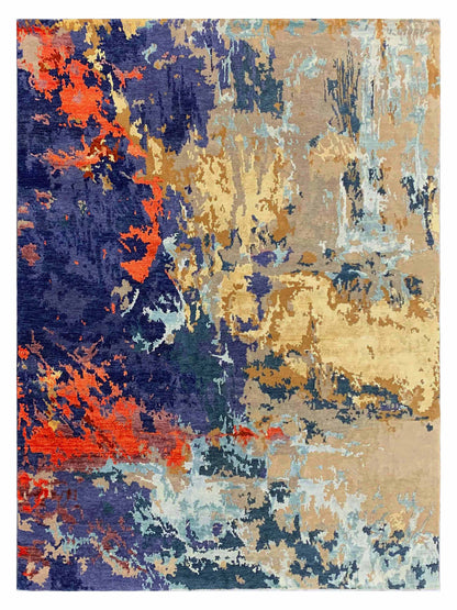 Artisan Toni Multi Transitional Knotted Rug - Rugs - Artisan - Atlanta Designer Rugs