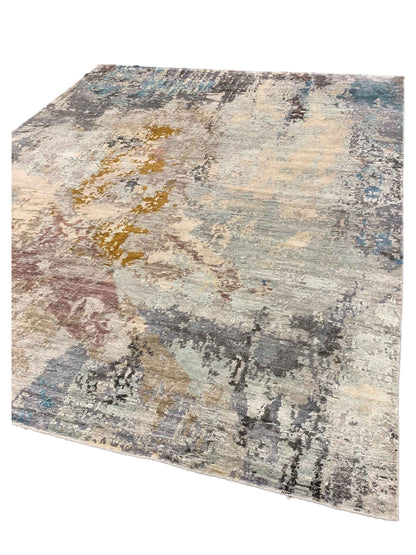 Artisan Toni Multi Transitional Knotted Rug - Rugs - Artisan - Atlanta Designer Rugs