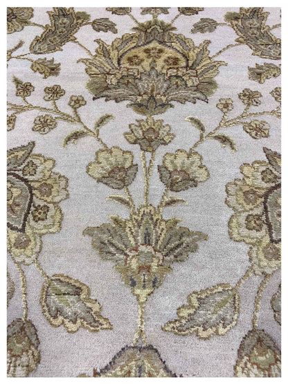 Artisan Rachel Ivory Gold Traditional Knotted Rug - Rugs - Artisan - Atlanta Designer Rugs