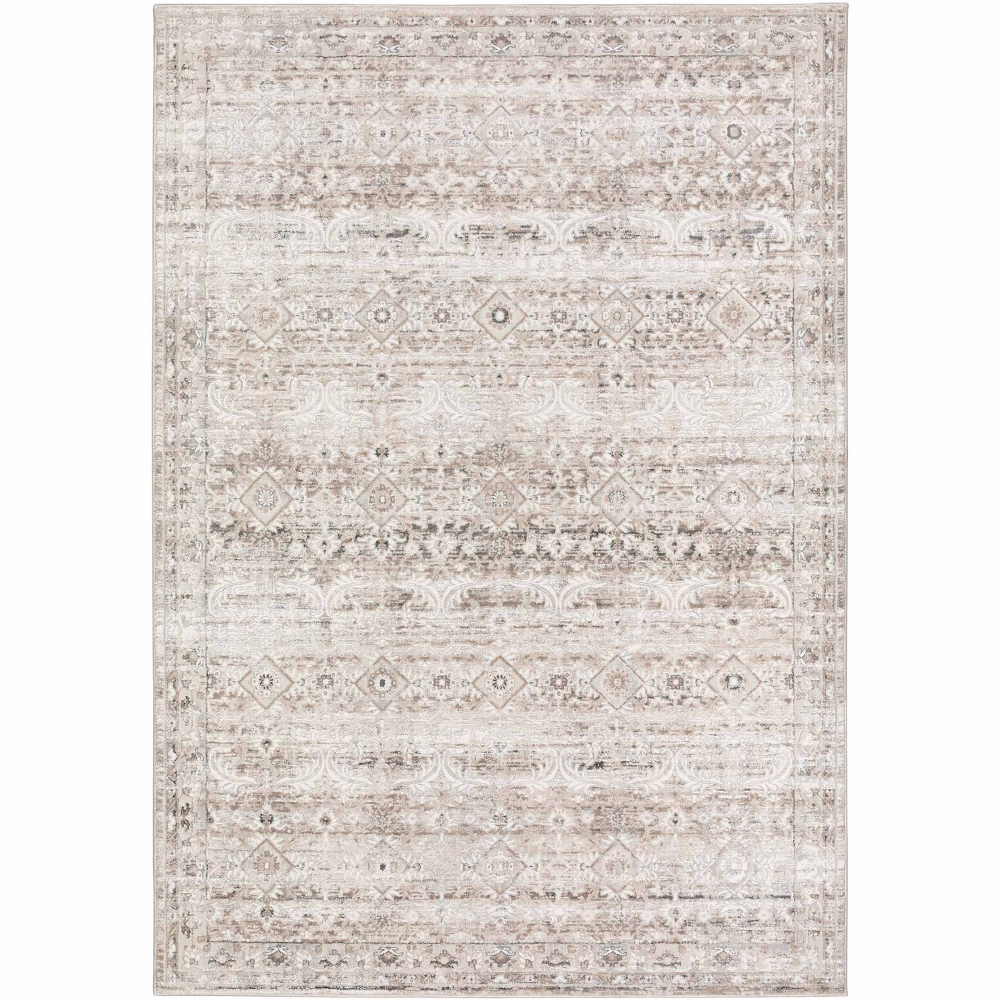 Dalyn Rugs Rhodes RR7 Taupe Transitional Power Woven Rug