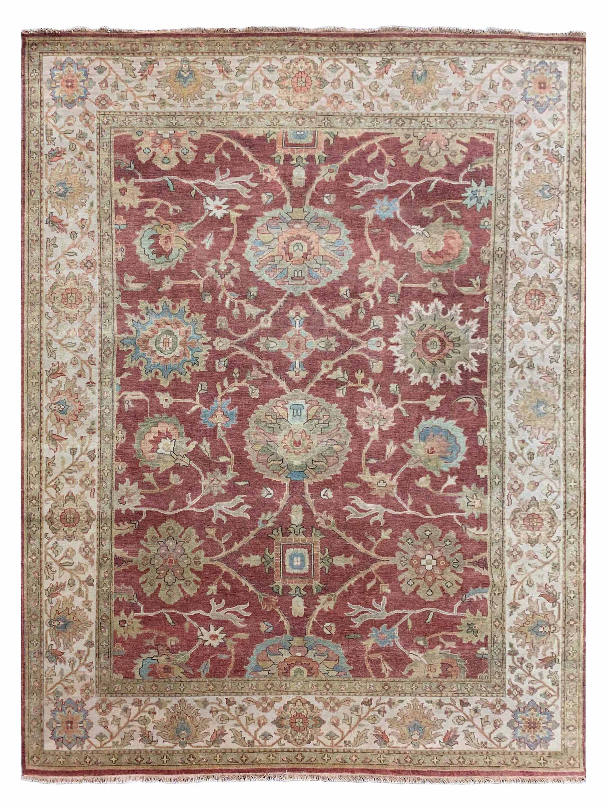 Artisan Cameron RS-11 Rust Traditional Knotted Rug