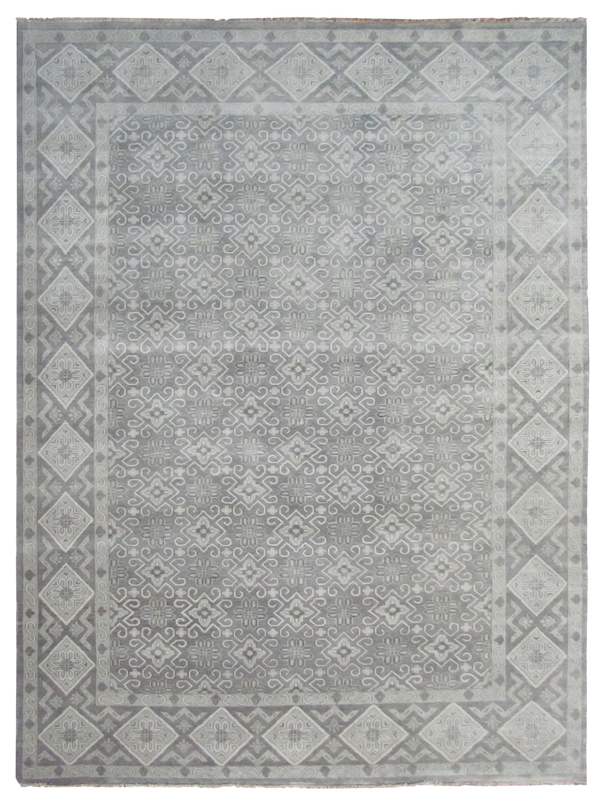 Artisan Cameron CB-220 Grey Traditional Knotted Rug