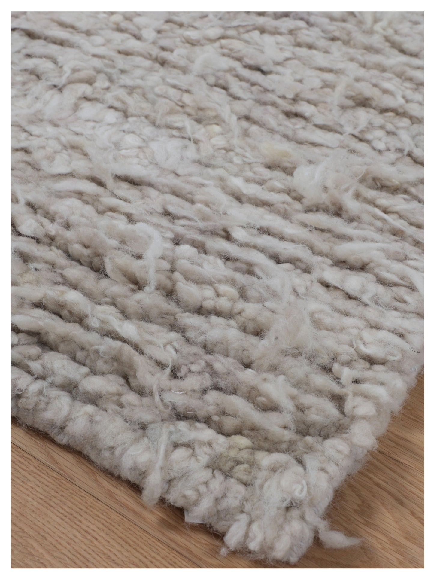 Artisan Maria  Ivory  Transitional Knotted Rug