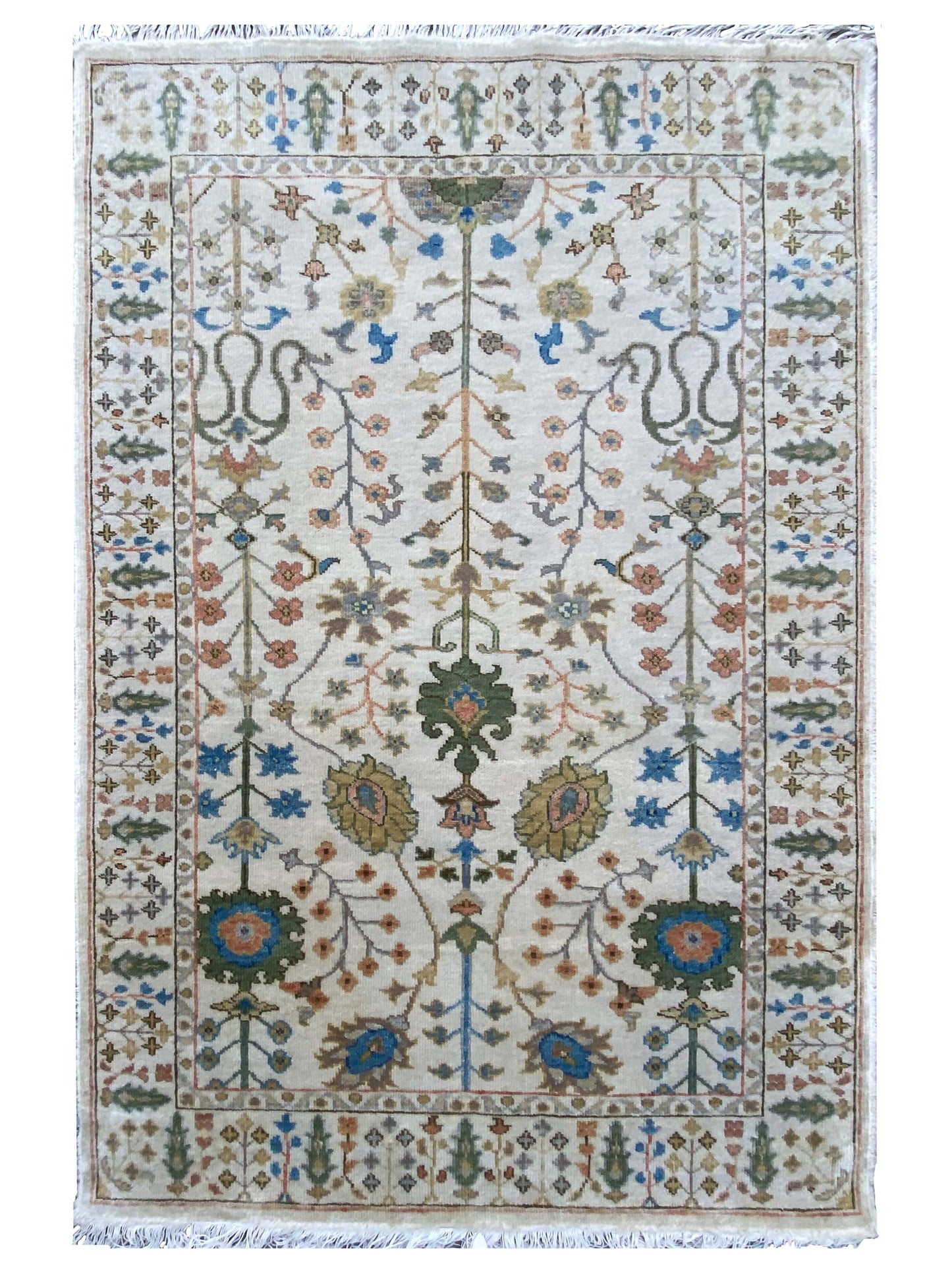 Artisan Cameron CB-216 Ivory Traditional Knotted Rug