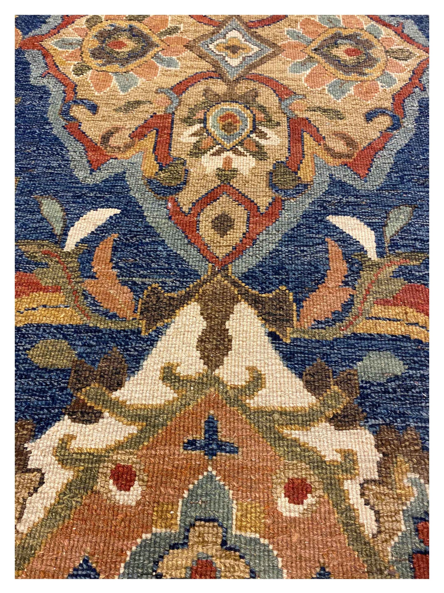 Artisan Sandra  Navy  Traditional Knotted Rug