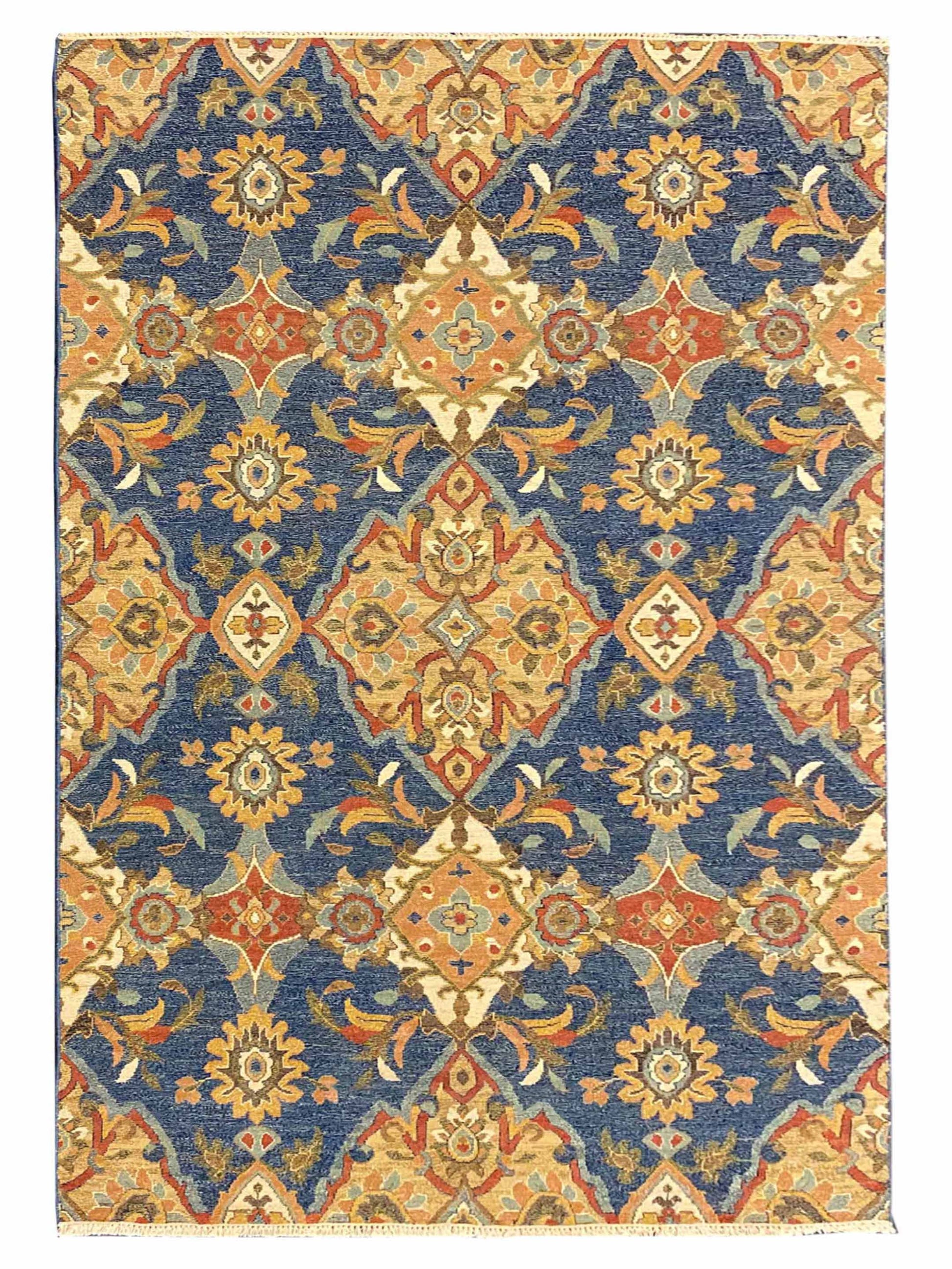 Artisan Sandra SC-549 Navy Traditional Knotted Rug