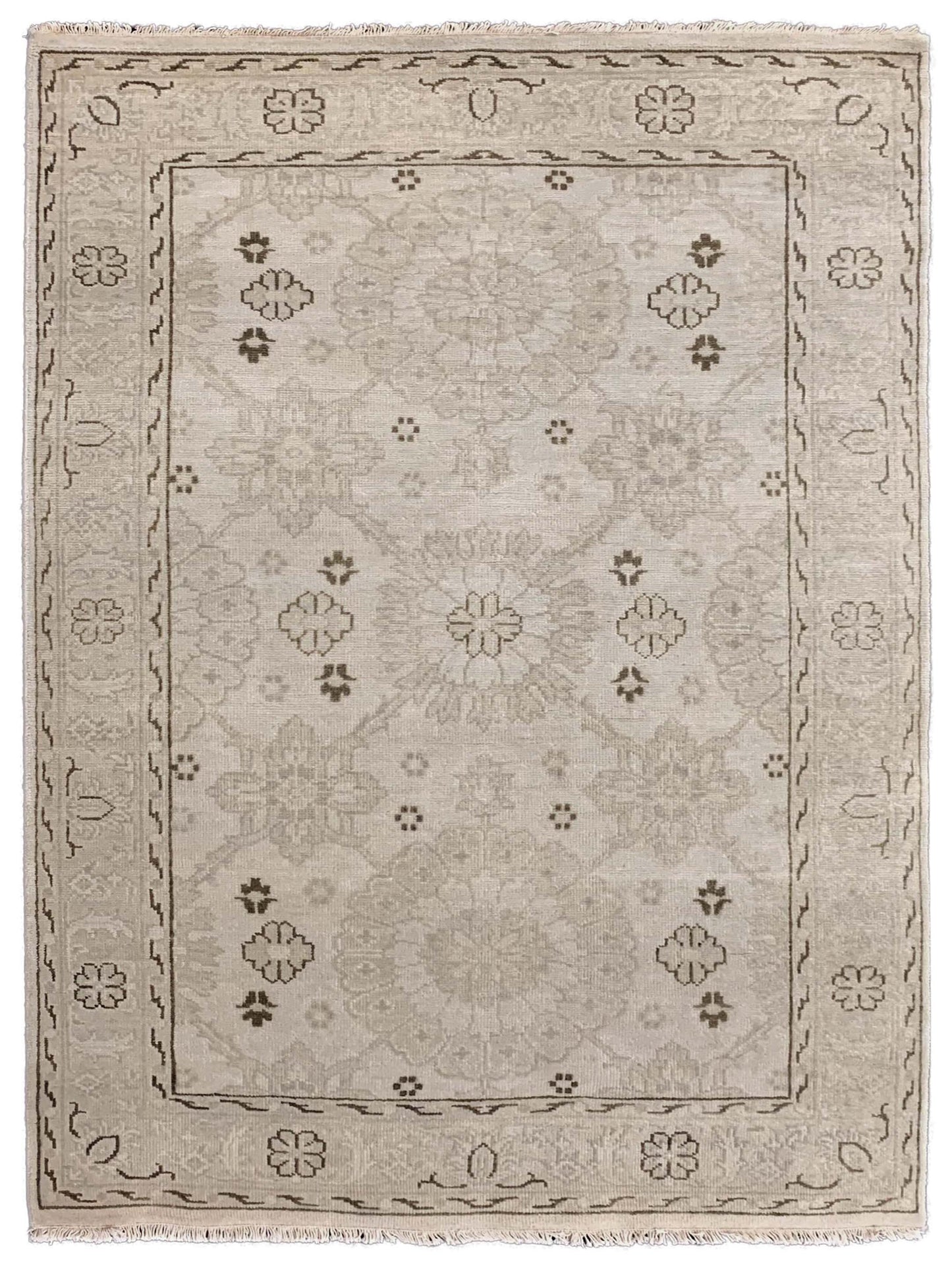 Artisan Cameron CB-210 Ivory Traditional Knotted Rug