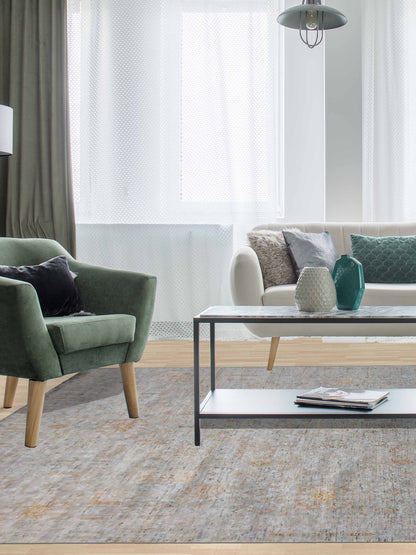 Artisan Vivica Multi Taupe Transitional Knotted Rug - Rugs - Artisan - Atlanta Designer Rugs