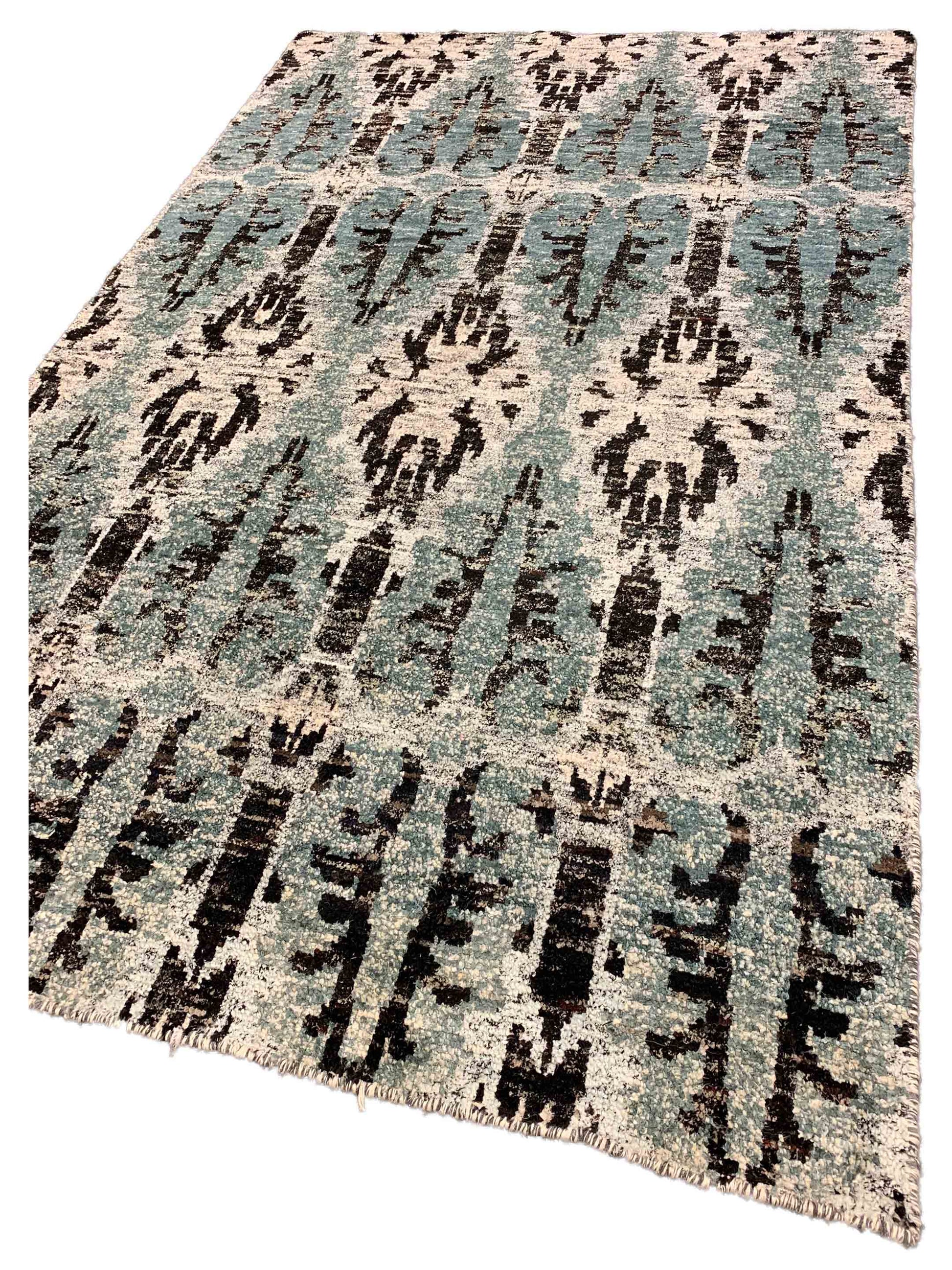 Artisan Viola Beige Grey Transitional Knotted Rug - Rugs - Artisan - Atlanta Designer Rugs