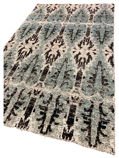 Artisan Viola Beige Grey Transitional Knotted Rug - Rugs - Artisan - Atlanta Designer Rugs