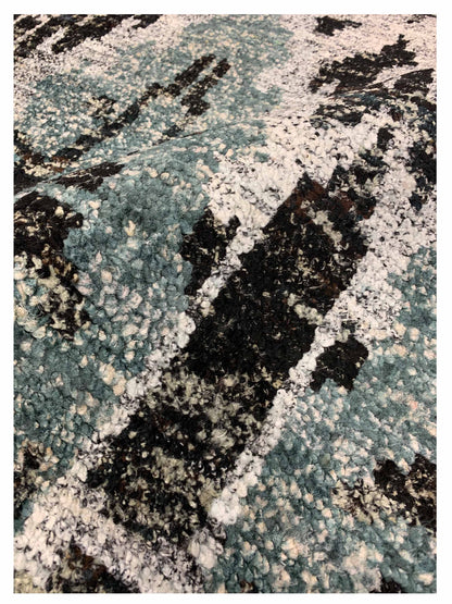 Artisan Viola Beige Grey Transitional Knotted Rug - Rugs - Artisan - Atlanta Designer Rugs