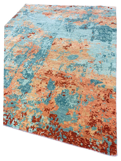 Artisan Abigail Multi Transitional Knotted Rug - Rugs - Artisan - Atlanta Designer Rugs
