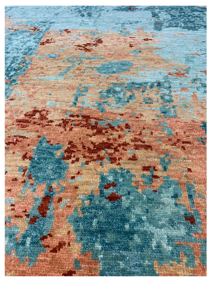 Artisan Abigail Multi Transitional Knotted Rug - Rugs - Artisan - Atlanta Designer Rugs