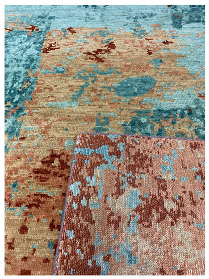 Artisan Abigail Multi Transitional Knotted Rug - Rugs - Artisan - Atlanta Designer Rugs