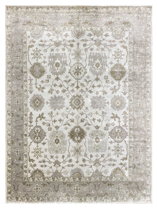 Artisan Emma SO-1 Ivory Traditional Knotted Rug