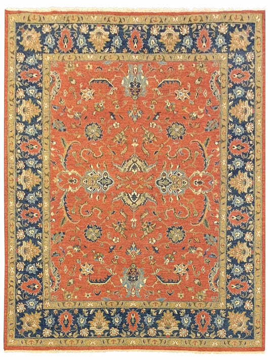 Artisan Sandra SC-517 Rust Traditional Knotted Rug