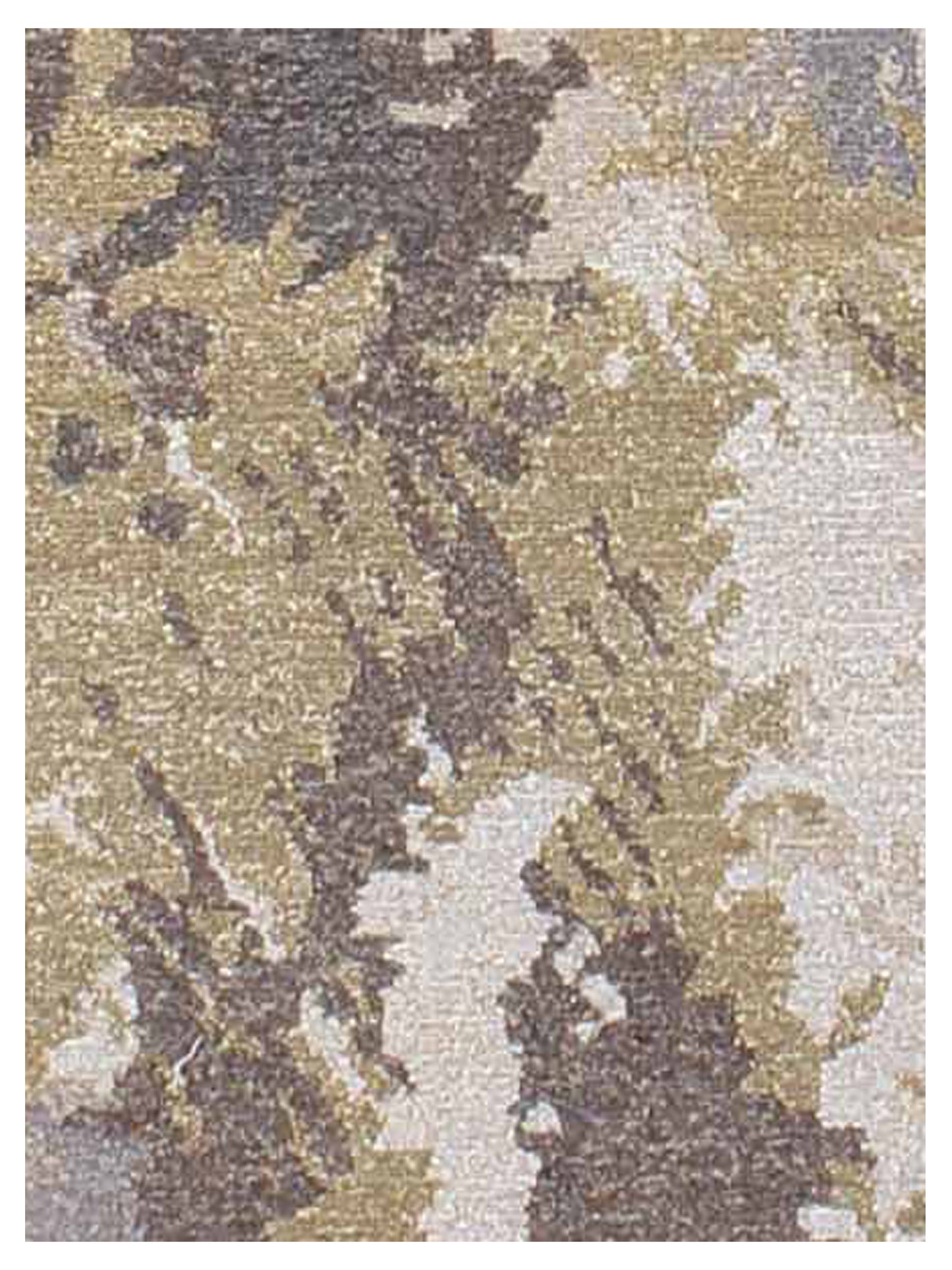 Artisan Sandra  Beige Gold Traditional Knotted Rug