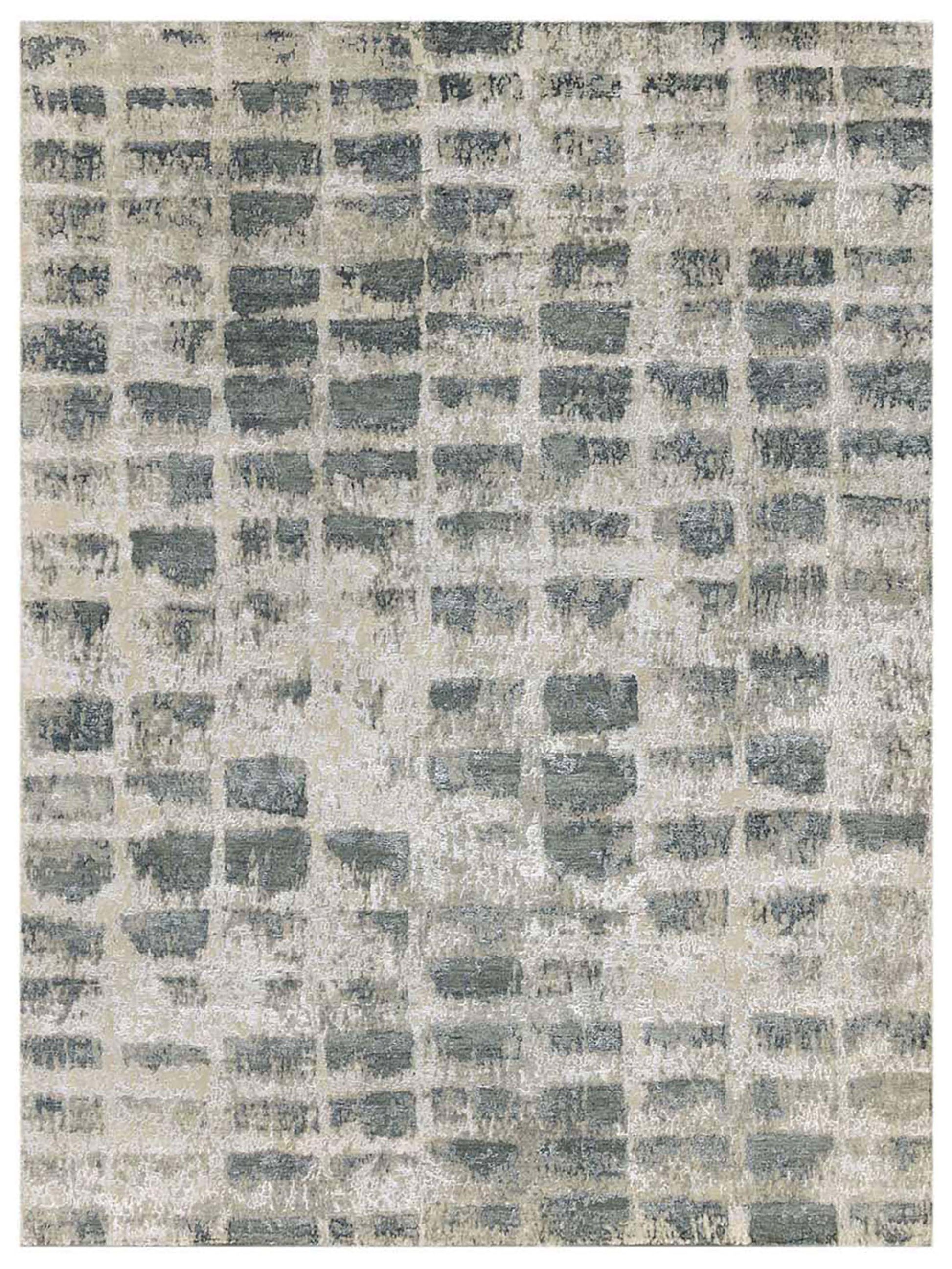 Limited SYDNEY SD-545 SILVER Transitional Knotted Rug