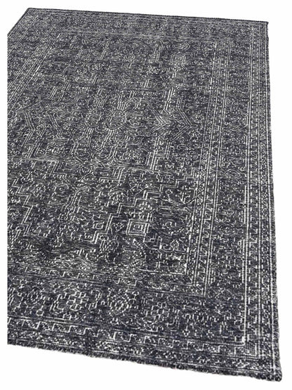Artisan Serenade Ivory Blue Transitional Knotted Rug - Rugs - Artisan - Atlanta Designer Rugs