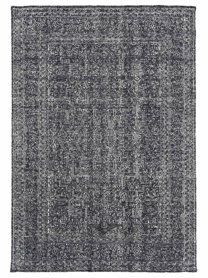 Artisan Serenade Ivory Blue Transitional Knotted Rug - Rugs - Artisan - Atlanta Designer Rugs